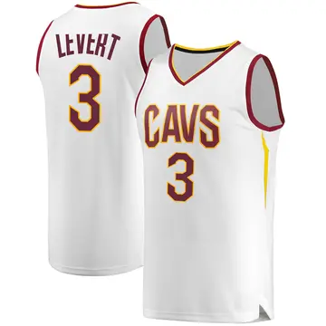 Cleveland Cavaliers Caris LeVert Jersey - Association Edition - Men's Fast Break White