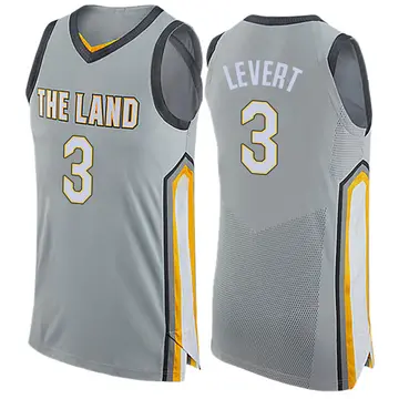 Cleveland Cavaliers Caris LeVert Jersey - City Edition - Men's Swingman Gray