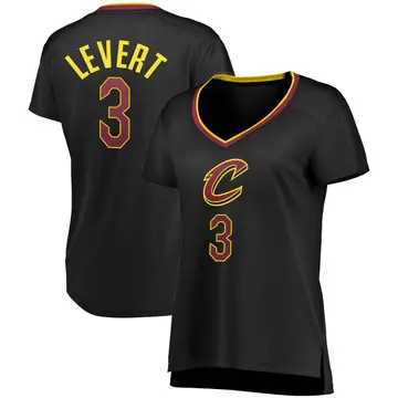 Cleveland Cavaliers Caris LeVert Jersey - Statement Edition - Women's Fast Break Black