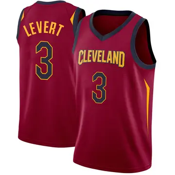 Cleveland Cavaliers Caris LeVert Maroon Jersey - Icon Edition - Men's Swingman