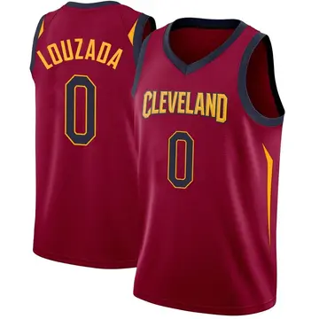 Cleveland Cavaliers Didi Louzada Maroon Jersey - Icon Edition - Men's Swingman