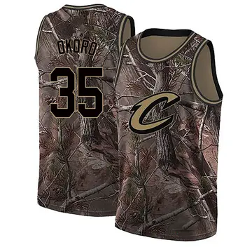 Cleveland Cavaliers Isaac Okoro Realtree Collection Jersey - Youth Swingman Camo
