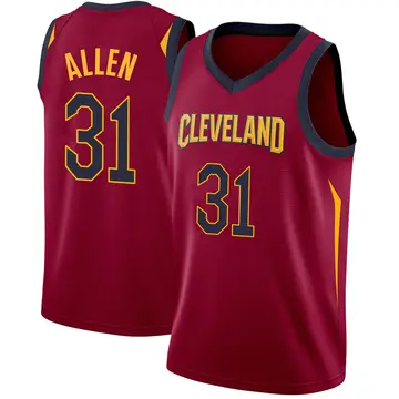 Cleveland Cavaliers Jarrett Allen Maroon Jersey - Icon Edition - Men's Swingman