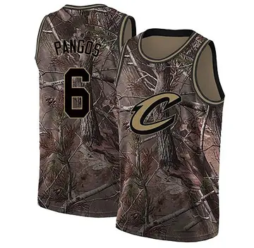 Cleveland Cavaliers Kevin Pangos Realtree Collection Jersey - Youth Swingman Camo