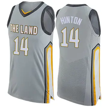 Cleveland Cavaliers Nate Hinton Jersey - City Edition - Youth Swingman Gray