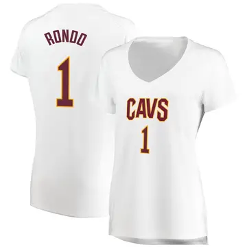 Cleveland Cavaliers Rajon Rondo Jersey - Association Edition - Women's Fast Break White