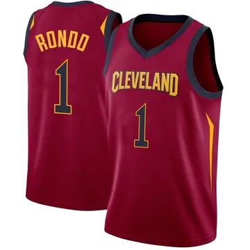 Cleveland Cavaliers Rajon Rondo Maroon Jersey - Icon Edition - Men's Swingman
