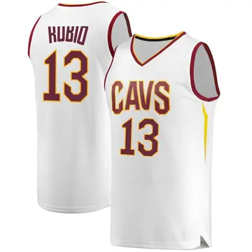 Cleveland Cavaliers Ricky Rubio Jersey - Association Edition - Youth Fast Break White